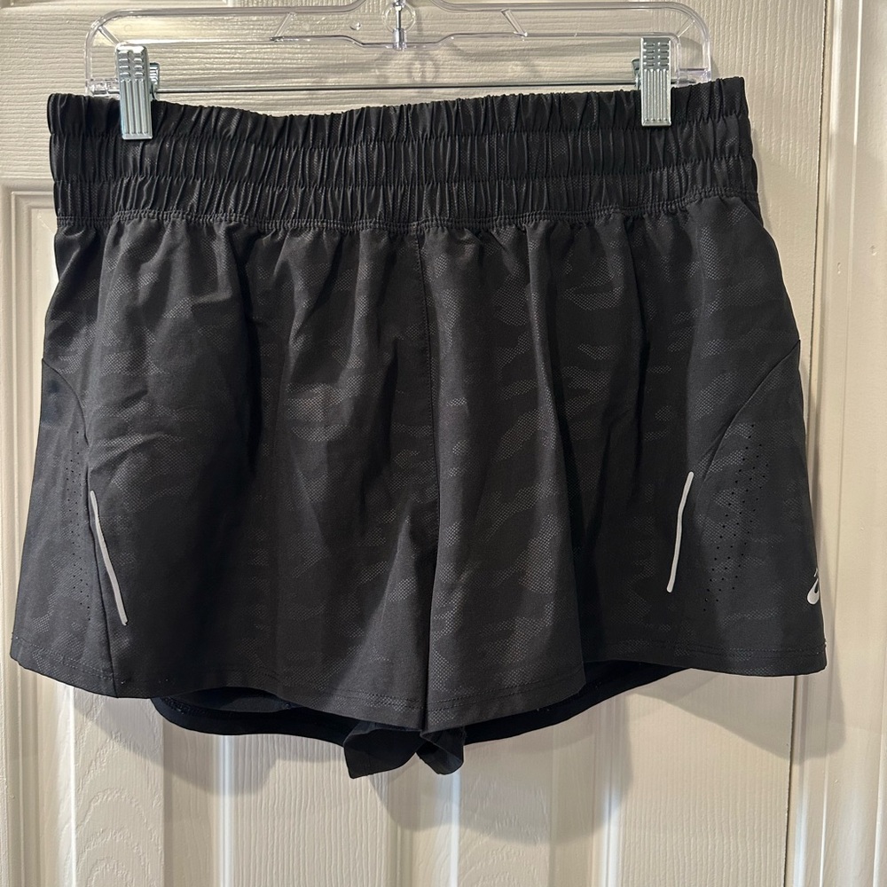 Asics Black Camo Women's Athletic Shorts